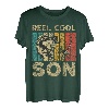 Vatertagsgeschenk, lustige Angelrolle, cooler Sohn T-Shirt