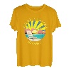 Turks & Caicos Retro Sonnenuntergang & Strandurlaub T-Shirt