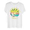 Turks & Caicos Retro Sonnenuntergang & Strandurlaub T-Shirt