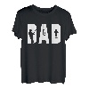 Dad Fishing - Vatertags-Angelgeschenk - Papa Fisherman T-Shirt