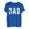 Dad Fishing - Vatertags-Angelgeschenk - Papa Fisherman T-Shirt