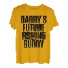 Funny Dad And Baby Matching Vatertag Angeln T-Shirt