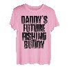 Funny Dad And Baby Matching Vatertag Angeln T-Shirt