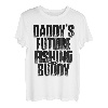 Funny Dad And Baby Matching Vatertag Angeln T-Shirt