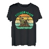 Vater Angler Kinder Vatertag Sohn Töchter Papa Angeln T-Shirt