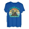 Vater Angler Kinder Vatertag Sohn Töchter Papa Angeln T-Shirt