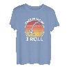 So rolle ich Fishing Fisherman Fisher Retro T-Shirt