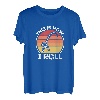So rolle ich Fishing Fisherman Fisher Retro T-Shirt