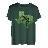 Texas Barsch Angeln Geschenk TX Angler Geschenke Cool Texan Fish T-Shirt
