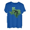 Texas Barsch Angeln Geschenk TX Angler Geschenke Cool Texan Fish T-Shirt