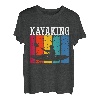 Kajak Kajak Paddel Kajak Retro Vintage T-Shirt