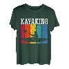 Kajak Kajak Paddel Kajak Retro Vintage T-Shirt