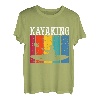 Kajak Kajak Paddel Kajak Retro Vintage T-Shirt