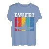 Kajak Kajak Paddel Kajak Retro Vintage T-Shirt