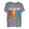Kajak Kajak Paddel Kajak Retro Vintage T-Shirt