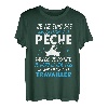 Nicht die ganze Zeit zum Angeln Geschenk Angler Humor T-Shirt
