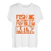 Angeln löst die meisten meiner Probleme Die Jagd löst den Rest T-Shirt