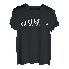 Evolution Angler Angeln Fischen Fisch Geschenk Angel Fischer T-Shirt
