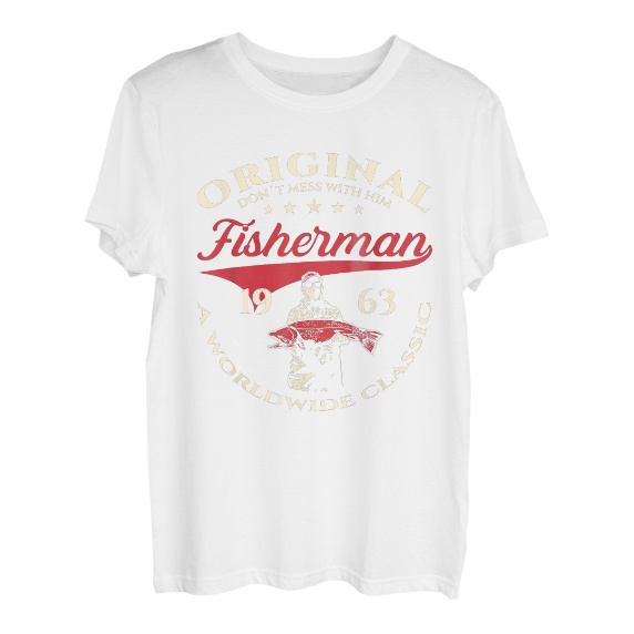 60. Geburtstag Mann Angler Jahrgang 1963 60 Deko Geschenk T-Shirt - Hapfox