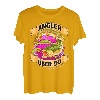 Angler über 50 - lustiges Angel T Shirt mit Fischen