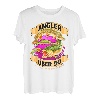 Angler über 50 - lustiges Angel T Shirt mit Fischen