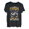 Ich Rette Fische Aus Dem Wassern Und Bier Aus Flaschen Angel T-Shirt