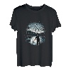 Angel-Fisch-Silhouette, Cooplike Falle zum Fangen von Fischen T-Shirt