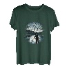 Angel-Fisch-Silhouette, Cooplike Falle zum Fangen von Fischen T-Shirt