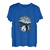 Angel-Fisch-Silhouette, Cooplike Falle zum Fangen von Fischen T-Shirt