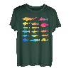 Arten von Süßwasserfischarten, Biologie, Angelthema T-Shirt
