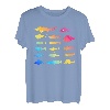 Arten von Süßwasserfischarten, Biologie, Angelthema T-Shirt