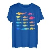 Arten von Süßwasserfischarten, Biologie, Angelthema T-Shirt