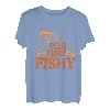 Bier fischig Fischig Lustiges Angeln Meme Cool Fisch Bier Liebhaber T-Shirt