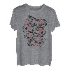 Amerikanisches traditionelles Old School Tattoo Flash Snake Gothic T-Shirt