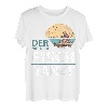 Der mit dem Fisch Tanzt Fischer Angeln Angel T-Shirt
