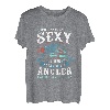 Ich Hasse Es So Sexy Zu Sein Aber Ich Bin Angler Angeln T-Shirt