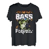 I'm One Bad Bass Peepaw Barsch Angeln Geschenk zum Vatertag T-Shirt