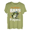 I'm One Bad Bass Peepaw Barsch Angeln Geschenk zum Vatertag T-Shirt