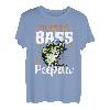 I'm One Bad Bass Peepaw Barsch Angeln Geschenk zum Vatertag T-Shirt