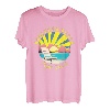 Boulders Beach Retro Sonnenuntergang & Strandurlaub T-Shirt