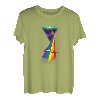 Vintage Retro Prisma Schwertfisch T-Shirt