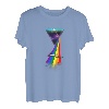Vintage Retro Prisma Schwertfisch T-Shirt