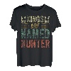 Lustiger personalisierter Name Shirt Kings Are Named Hunter T-Shirt