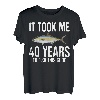 Lustiger Amberjack-Angeln, 40. Geburtstag, 40 Jahre zum Angeln, toll T-Shirt