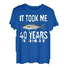 Lustiger Amberjack-Angeln, 40. Geburtstag, 40 Jahre zum Angeln, toll T-Shirt