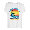 Santa Barbara Surf- und Strand-Souvenir im Retro-Stil T-Shirt