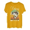 Angeln macht mich glücklich Retro T-Shirt