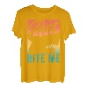 Retro Just Bite Me - Funny Vintage Fishing Shark Lover T-Shirt