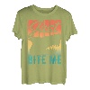 Retro Just Bite Me - Funny Vintage Fishing Shark Lover T-Shirt