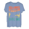Retro Just Bite Me - Funny Vintage Fishing Shark Lover T-Shirt